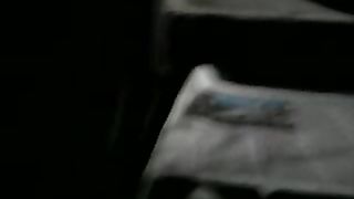 Sitting in the dark on the newspaper