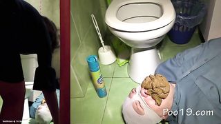Watch hot creamy poops for slave