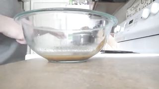 Chocolate Brownie Poop Cake Ready For Cooking