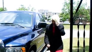 BBW monster panty poop solo