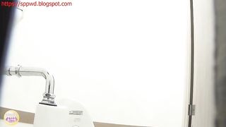 Beautiful Japanese babe and enema poop