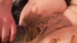 Extreme Shit covered bbw fucked roughly