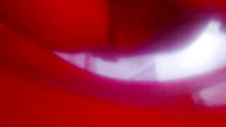 Thick hairy pussy pissing in closeup