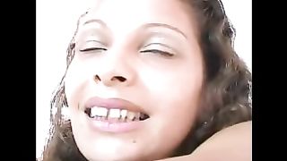 Brunette lusty babe Monique poops