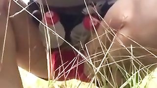 Compilation of hot scat girls pooping outdoor