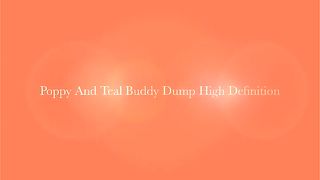 Sweet curvy Asian young chick pooping in the bowl