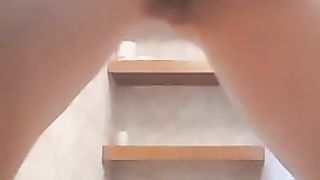 Closeup of sexy pussy and poop