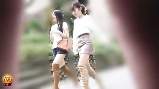 Cute hot Japanese teen poops