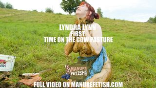 Lyndra Lynn's first time in cowshit