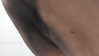 Mega ass latina lady pooping