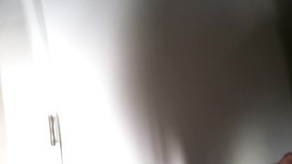 Hot girlfriend poops on thick cock