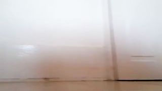 Juicy big bottom lady pooping in doggy style