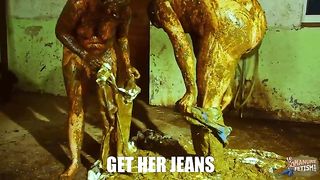 Scat fuck cowshit adventure