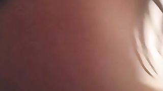 Young ass lady pooping thick turd