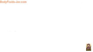 Hot thick hairy pussy Japanese babe poops