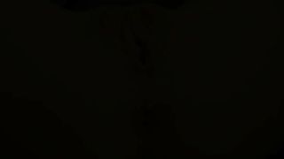 MiaRoxx glass dildo masturbates while poop