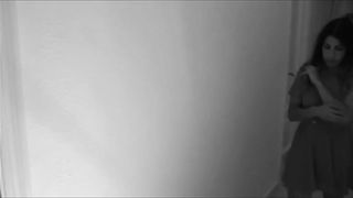 Smooth ass lady teasing and pooping