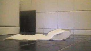 Pee and poop on napkin