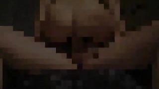 Hot wife rides cock and poops on the balls