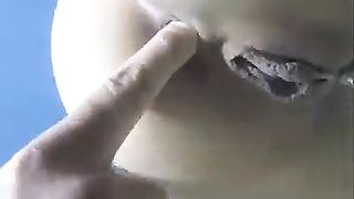 Sexy underwater ass fingering and shit