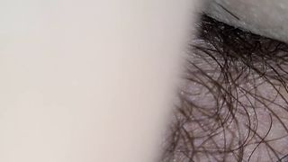 Fat hairy pussy lady amateur pooping video