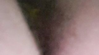 Hairy booty and dirty sticky poop