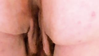 Lovely mature bbw lady poops