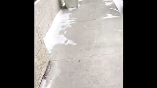 Dirty brunette bitch fucking her shit with dildo