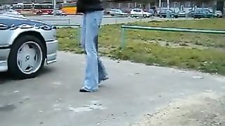 Dany messy jeans poop