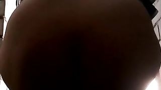 Farting and shitting in the toilet