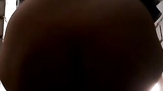 Farting and shitting in the toilet