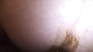 Fucking her tight pooping asshole