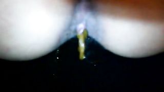 Amazing hot brunette wife pooping video