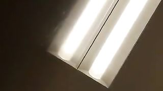 Slutty mature hot lady poops chunky load