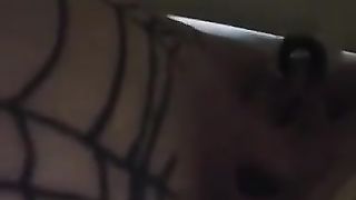 Naughty mature nerdy lady poops