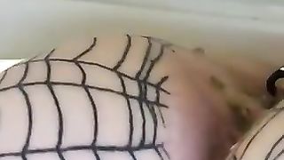 Amateur thick ass lady poops