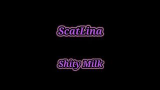 MILF rubbing shit mask on her face