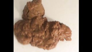 Sexy hot mature lady pooping