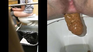 Sweet tight pooping asshole