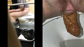 Sweet tight pooping asshole