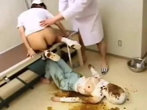 Enema Pooping Porn - Enema and poop in the clinic