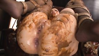 Scat Japanese babe in BDSM