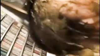 Horny Japanese heavy poop eater