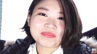 Beautiful hot Japanese girl ass fingering and pooping