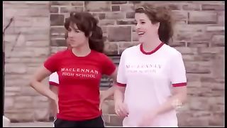 Chick poops in her shorts in the middle of the soccer game