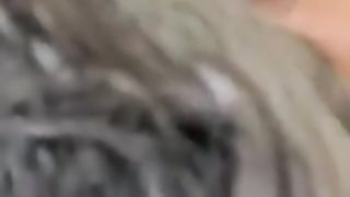 Scat Latina babe gives dirty blowjob