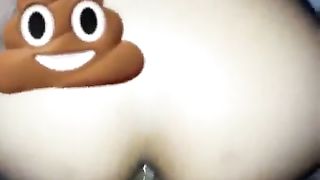 Ebony scat babe ass fucked by thick cock