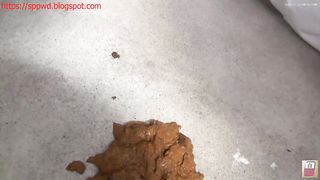 Gorgeous big booty Japanese girls poops