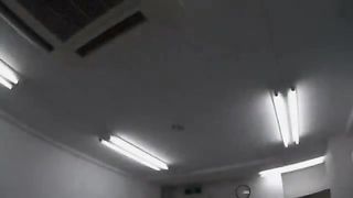 Japanese hot secretary shits on her boss