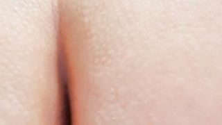 Closeup of sexy amateur lady poops
